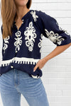 Navy Boho