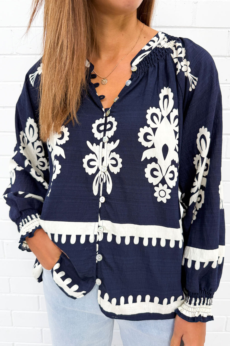 Navy Boho
