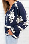 Navy Boho