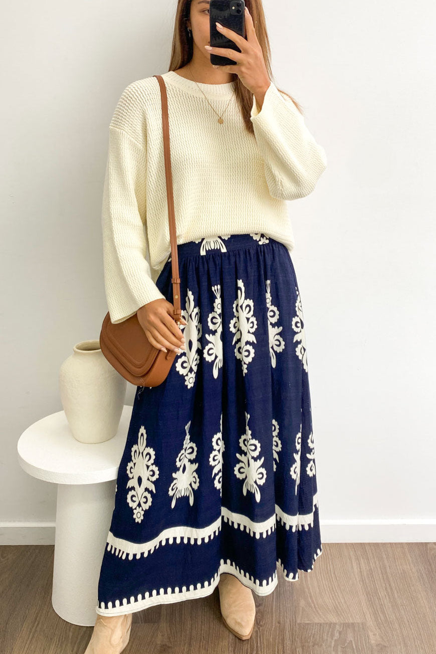 Navy Boho