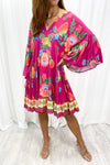 Fuchsia Floral