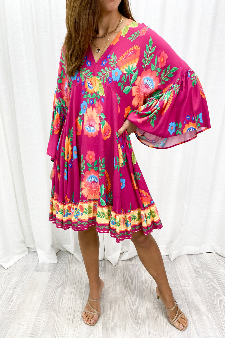 Fuchsia Floral