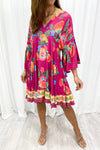 Fuchsia Floral