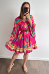 Fuchsia Floral