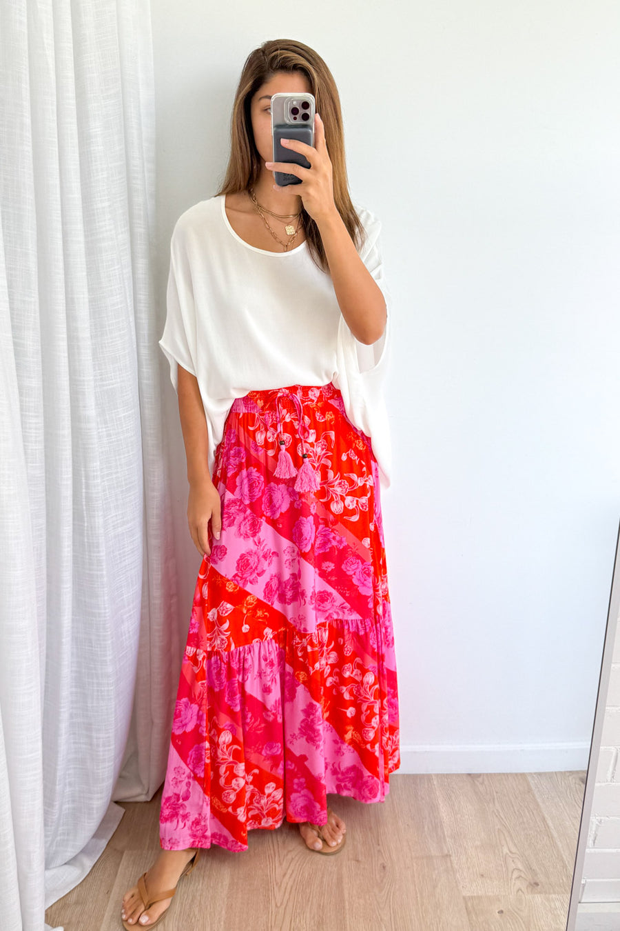 Pink Melon Floral