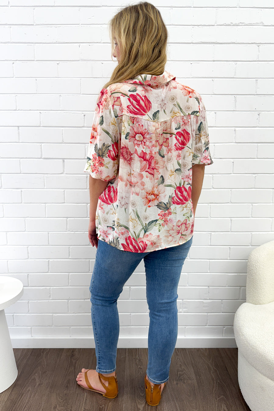 Cream Blush Floral