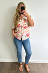 Cream Blush Floral