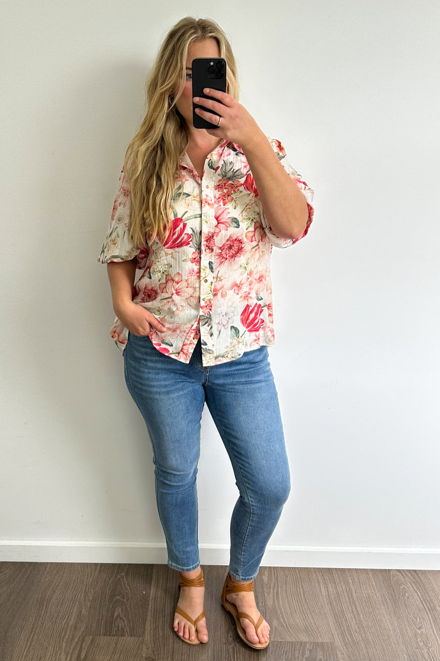 Cream Blush Floral