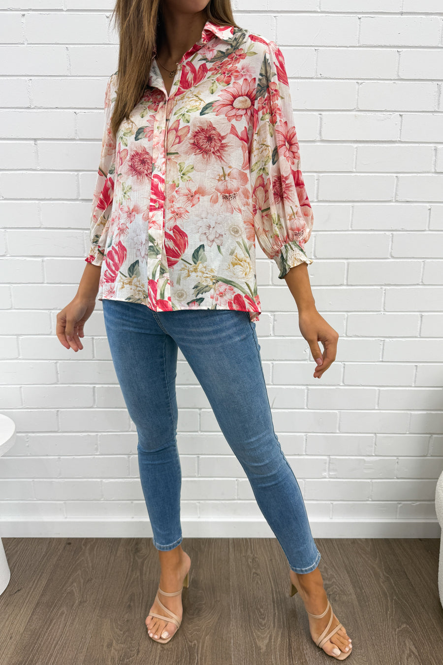 Cream Blush Floral