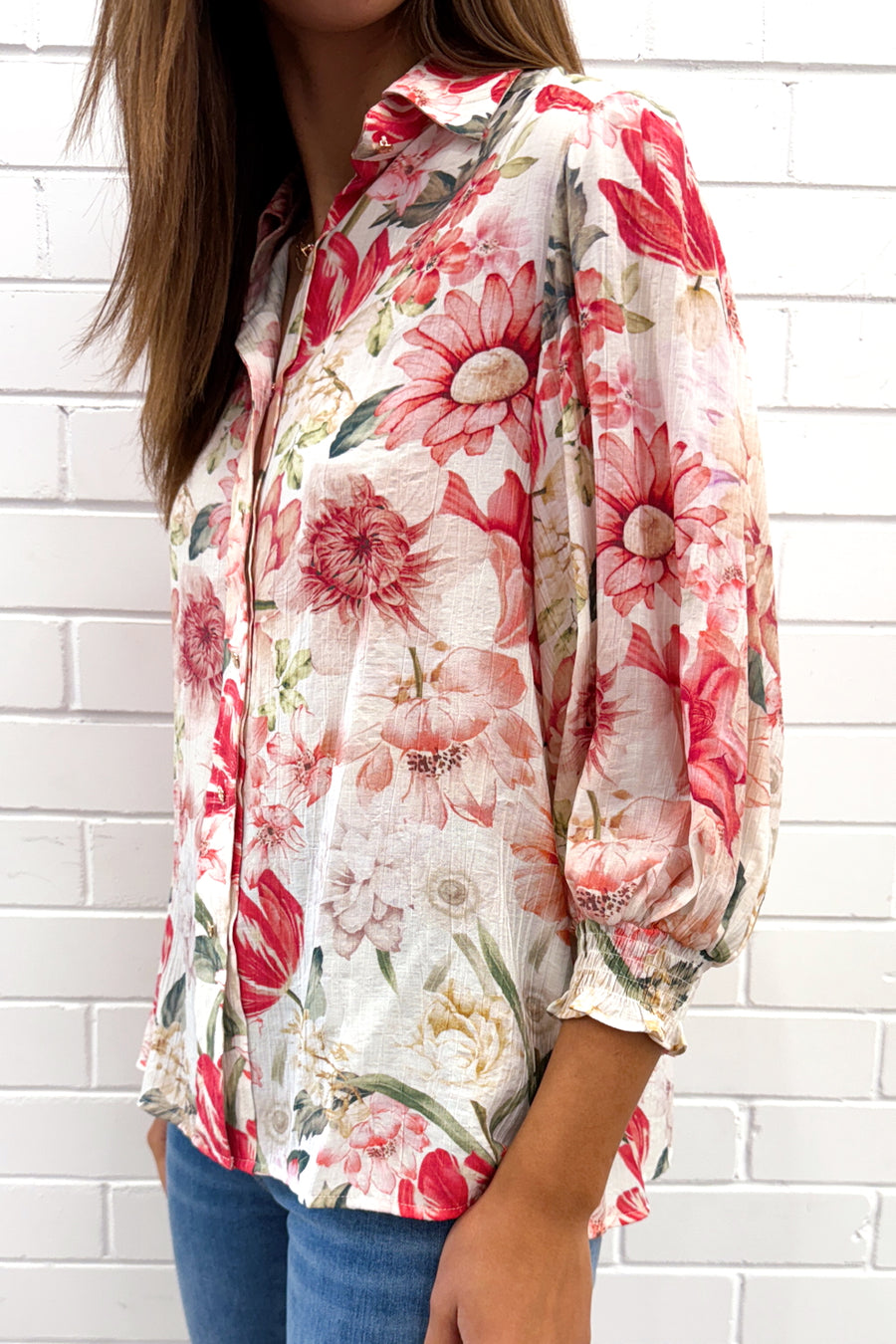 Cream Blush Floral