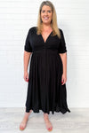 Lili Midi Dress - Black