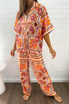 Pink Orange Multi