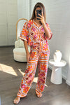 Pink Orange Multi