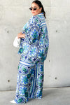 Blue Green Multi