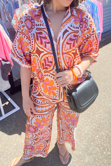 Pink Orange Multi: rosaline
