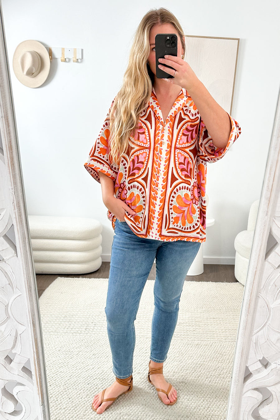 Pink Orange Multi