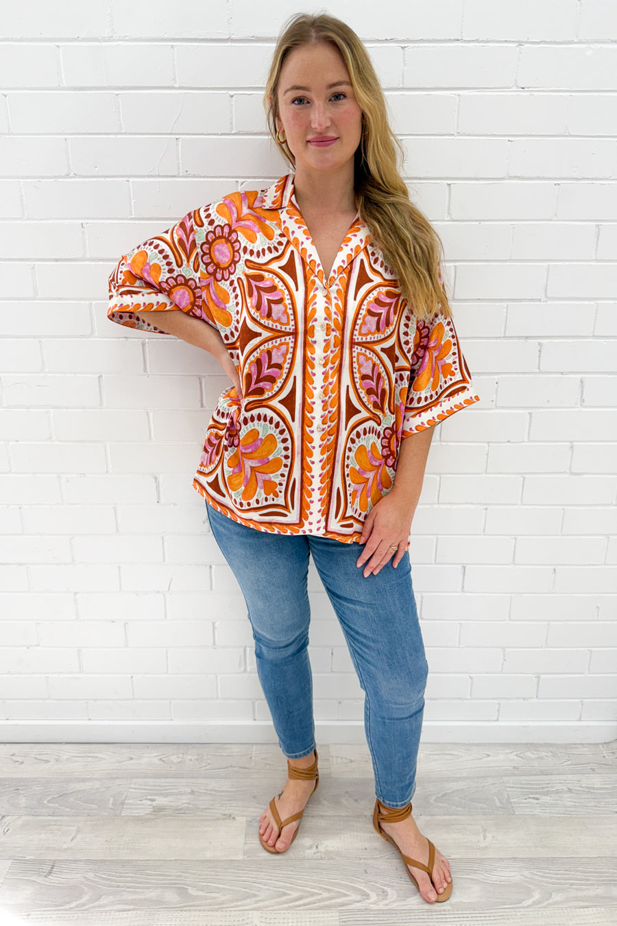 Pink Orange Multi