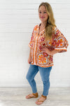 Pink Orange Multi