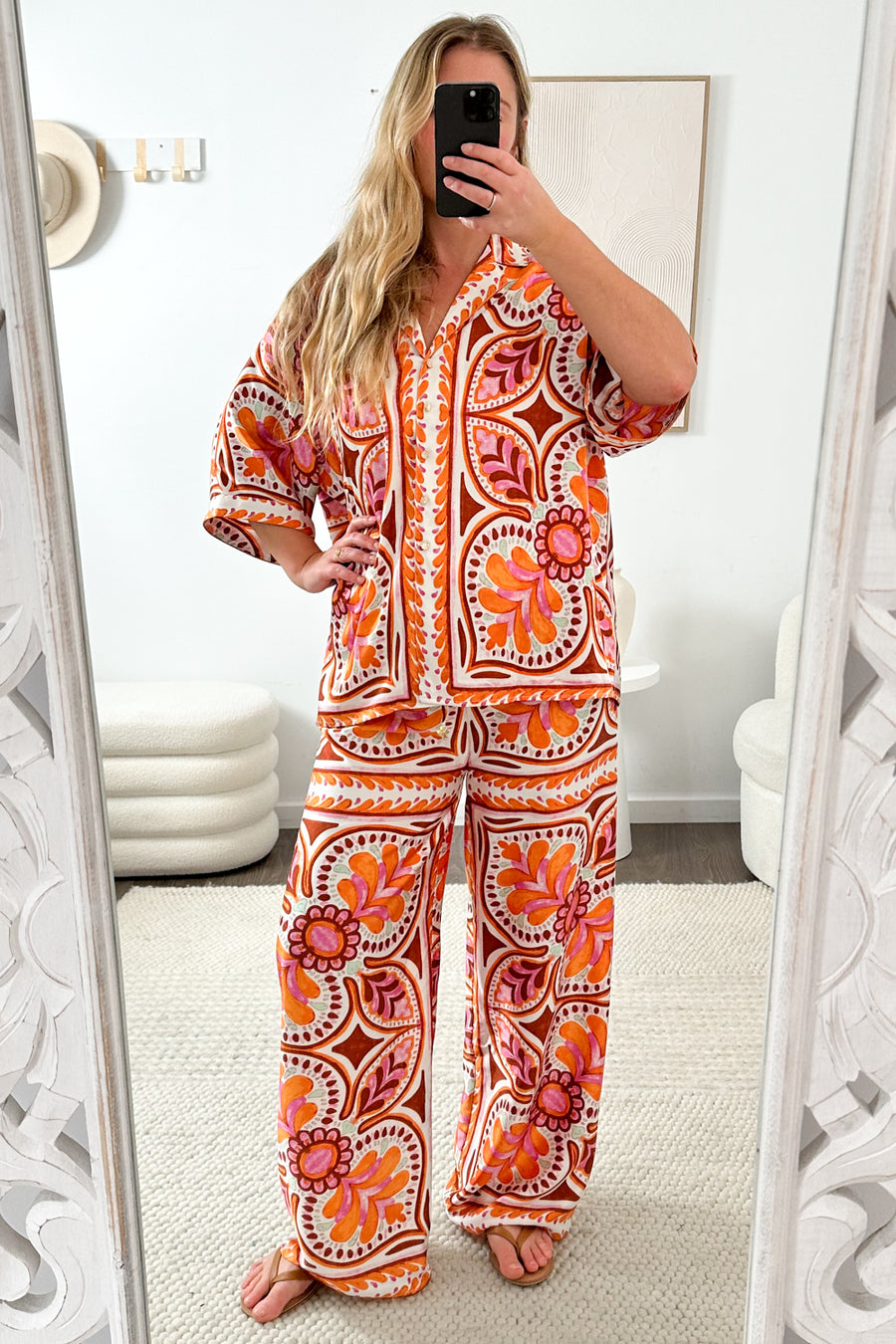 Pink Orange Multi