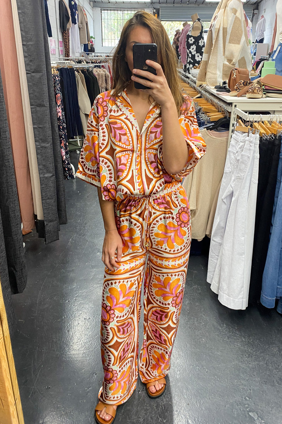 Pink Orange Multi