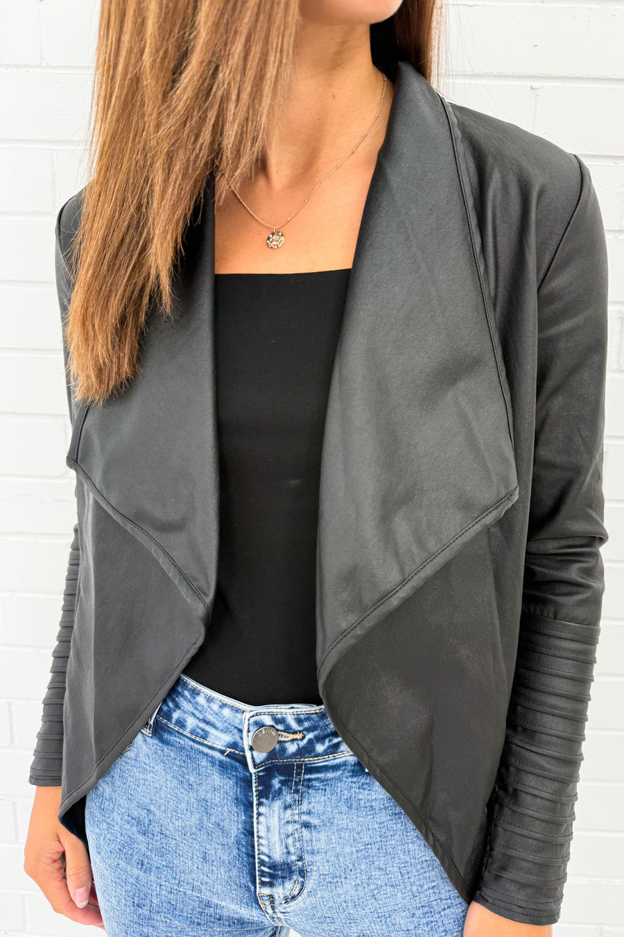 Waterfall Jacket Grey Liquid Waterfall Jacket – Vine Apparel