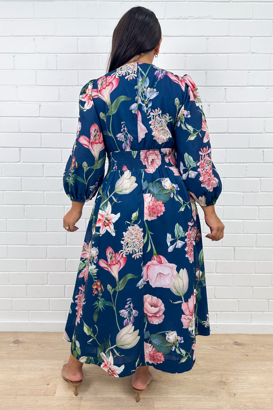 Navy Floral