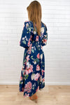 Loreli Dress - Navy Floral
