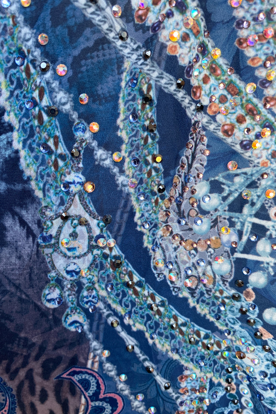 navy Floral