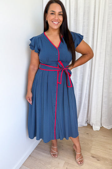 Navy White Spot: ash