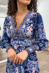 Navy Floral