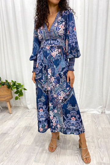 Navy Floral