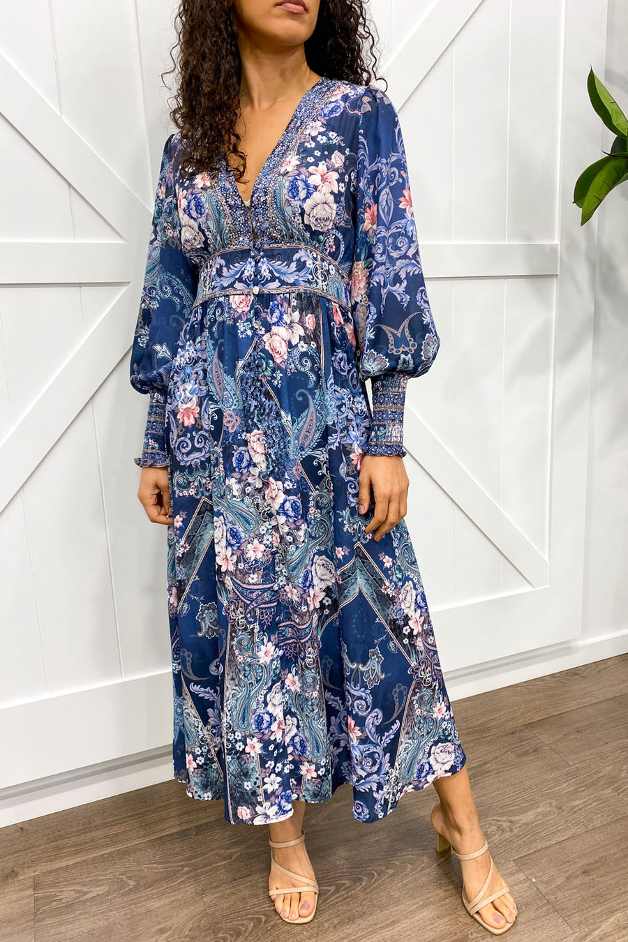 Navy Floral