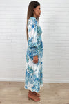 Teal Floral