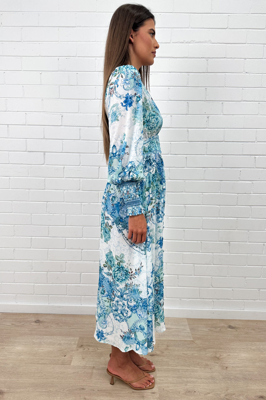 Teal Floral