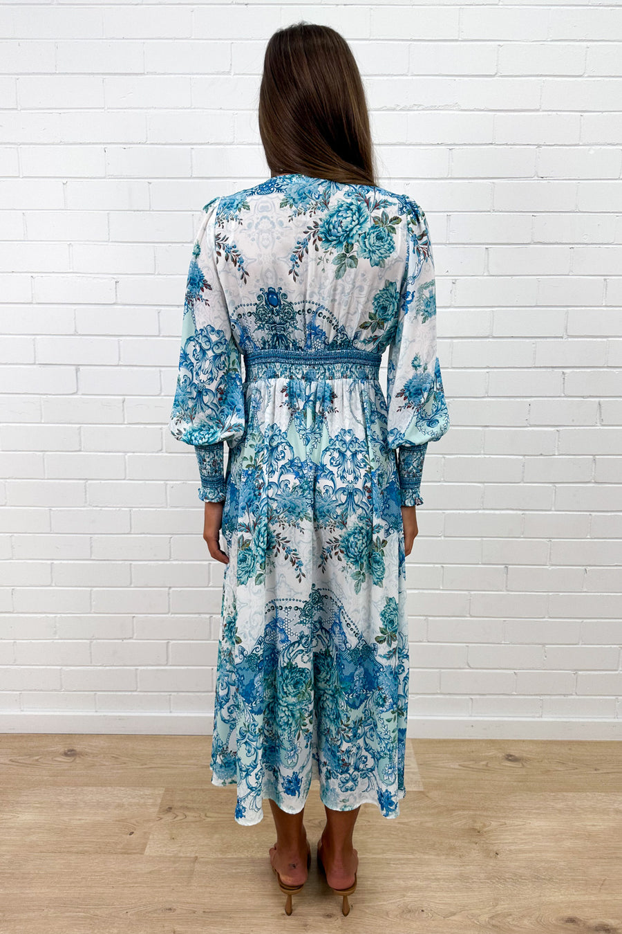 Teal Floral