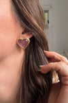 Pink Gold Heart