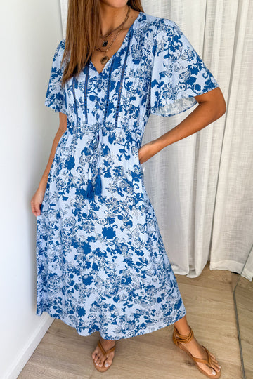 Blue Floral: kym