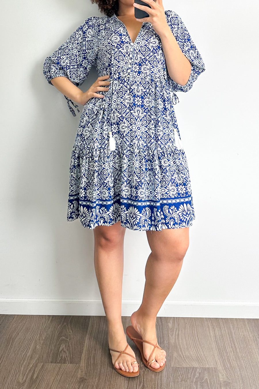Blue White