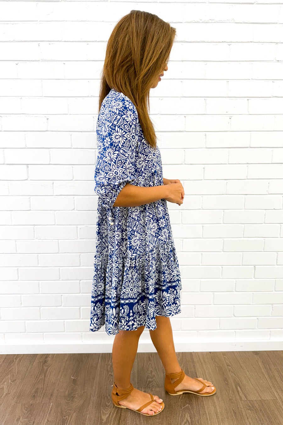 Blue White