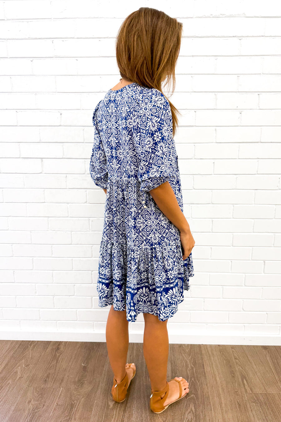 Blue White