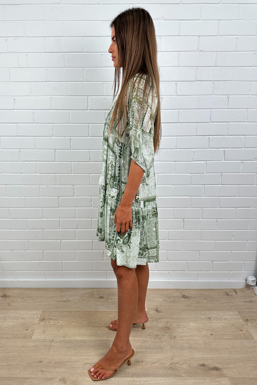 Khaki Patchwork