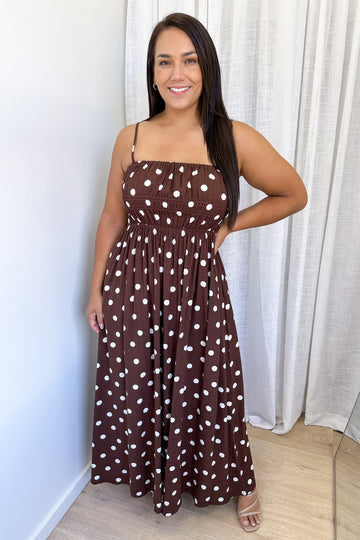 Chocolate Polka Dot: ash