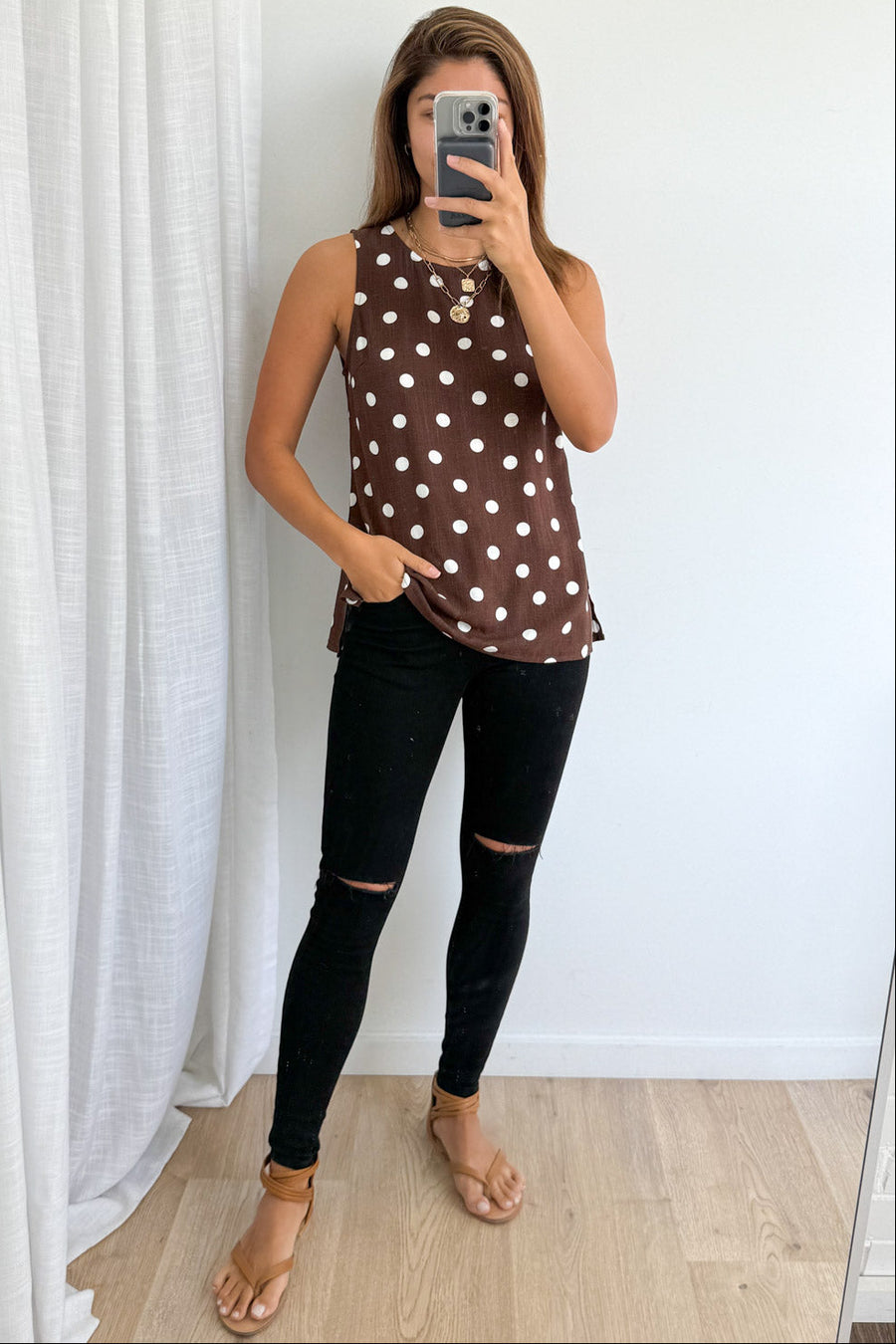 Chocolate Polka Dot