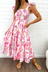 Pink Paisley Floral