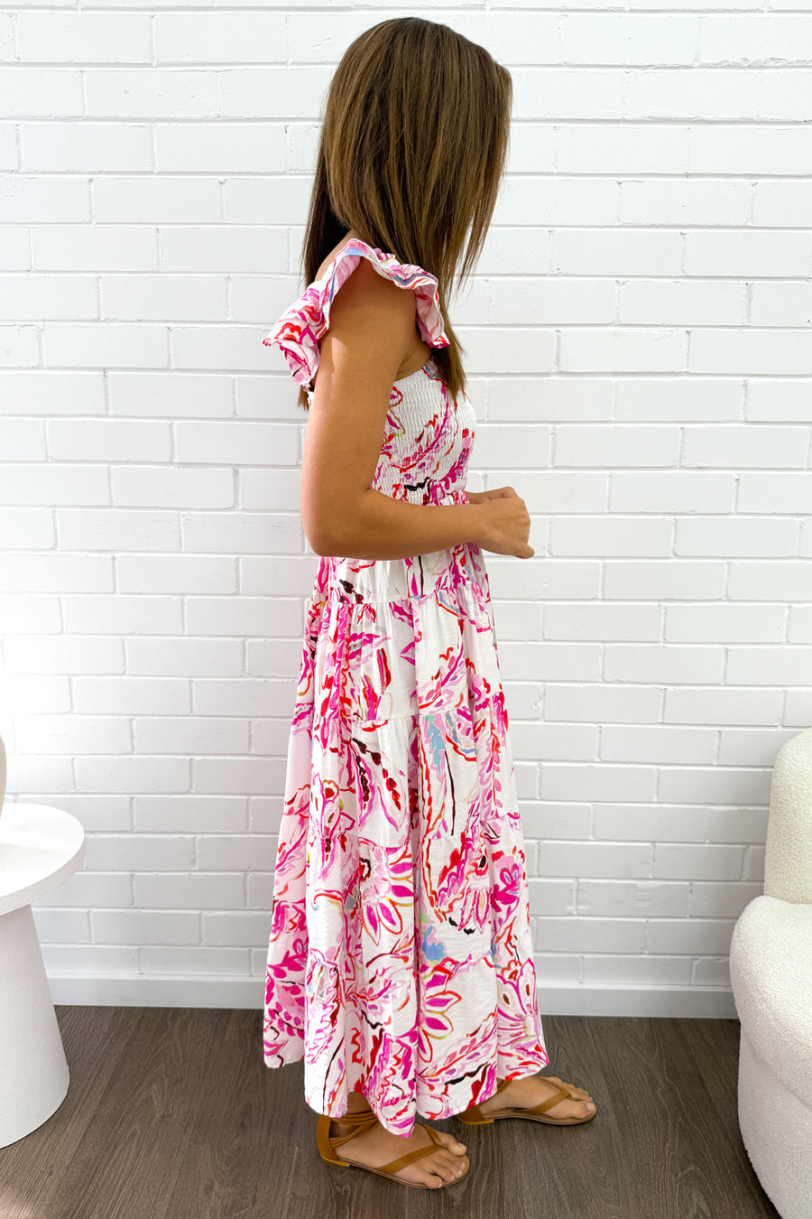 Pink Paisley Floral