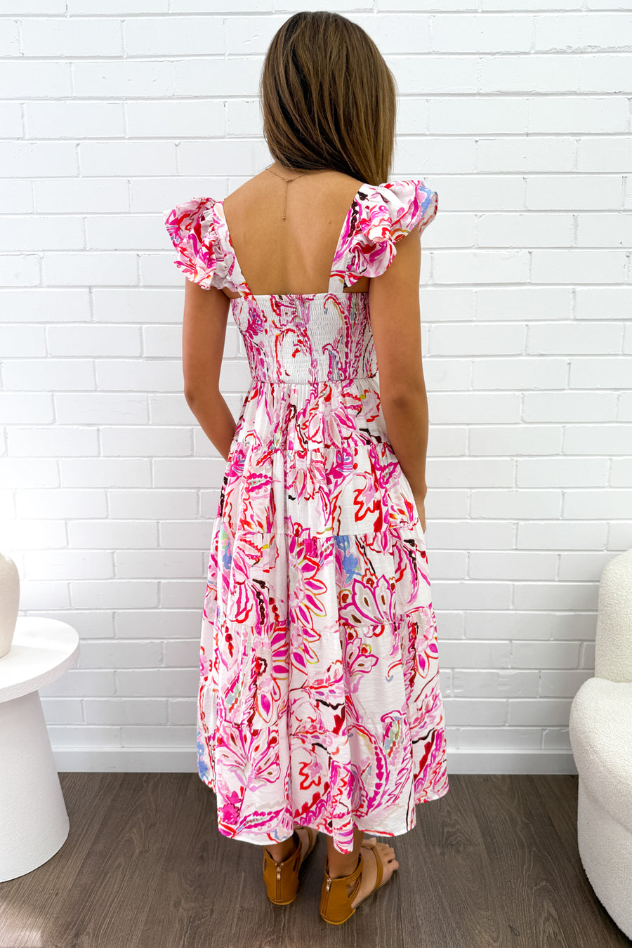 Pink Paisley Floral