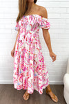 Pink Paisley Floral