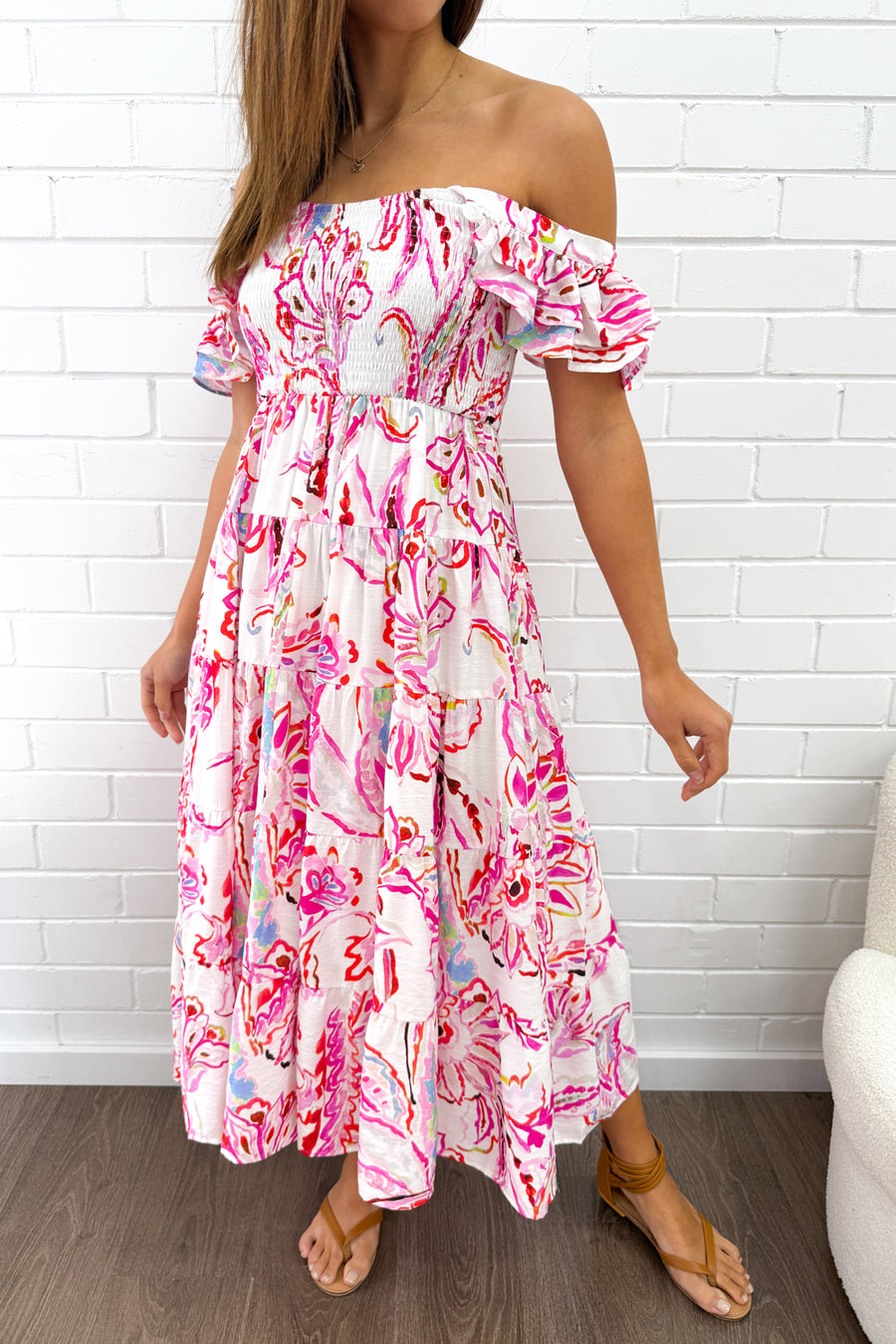 Pink Paisley Floral