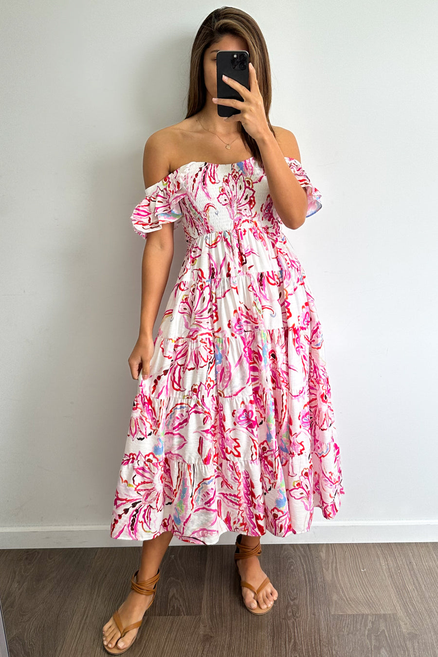 Pink Paisley Floral