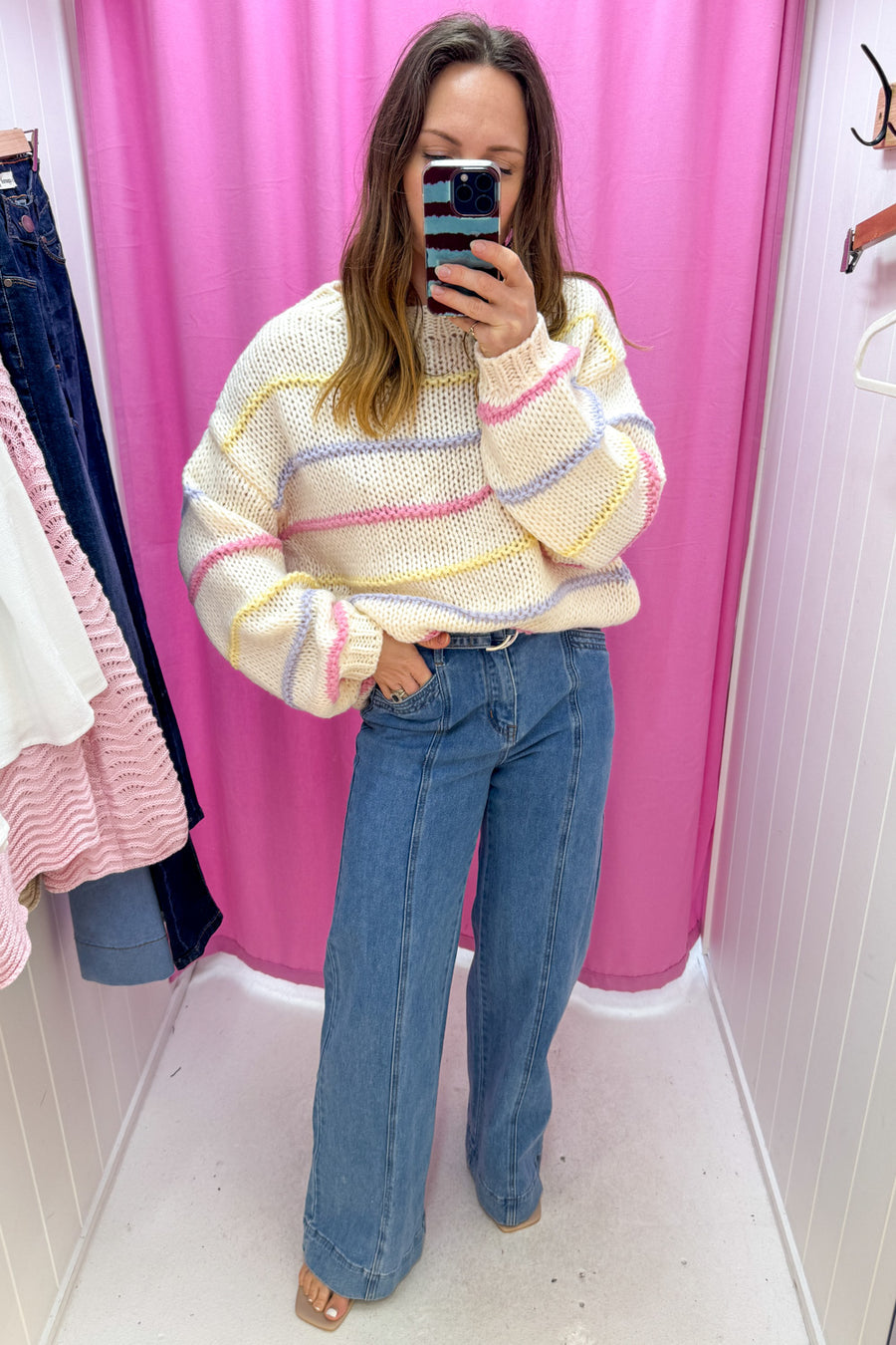 Cream Stripe